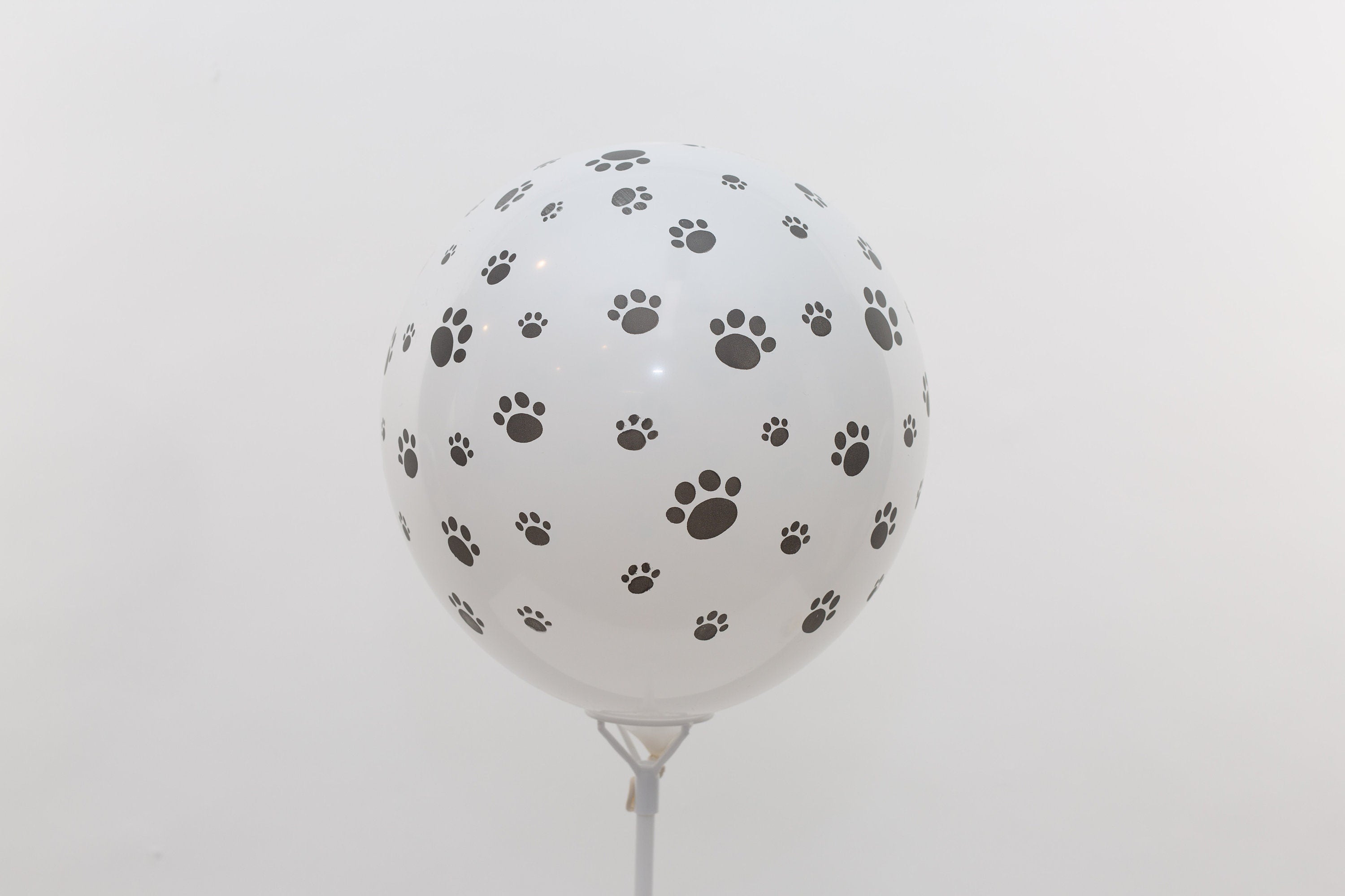 Dog Birthday Party Balloons Heart Black Decorations - BashMint party decoration
