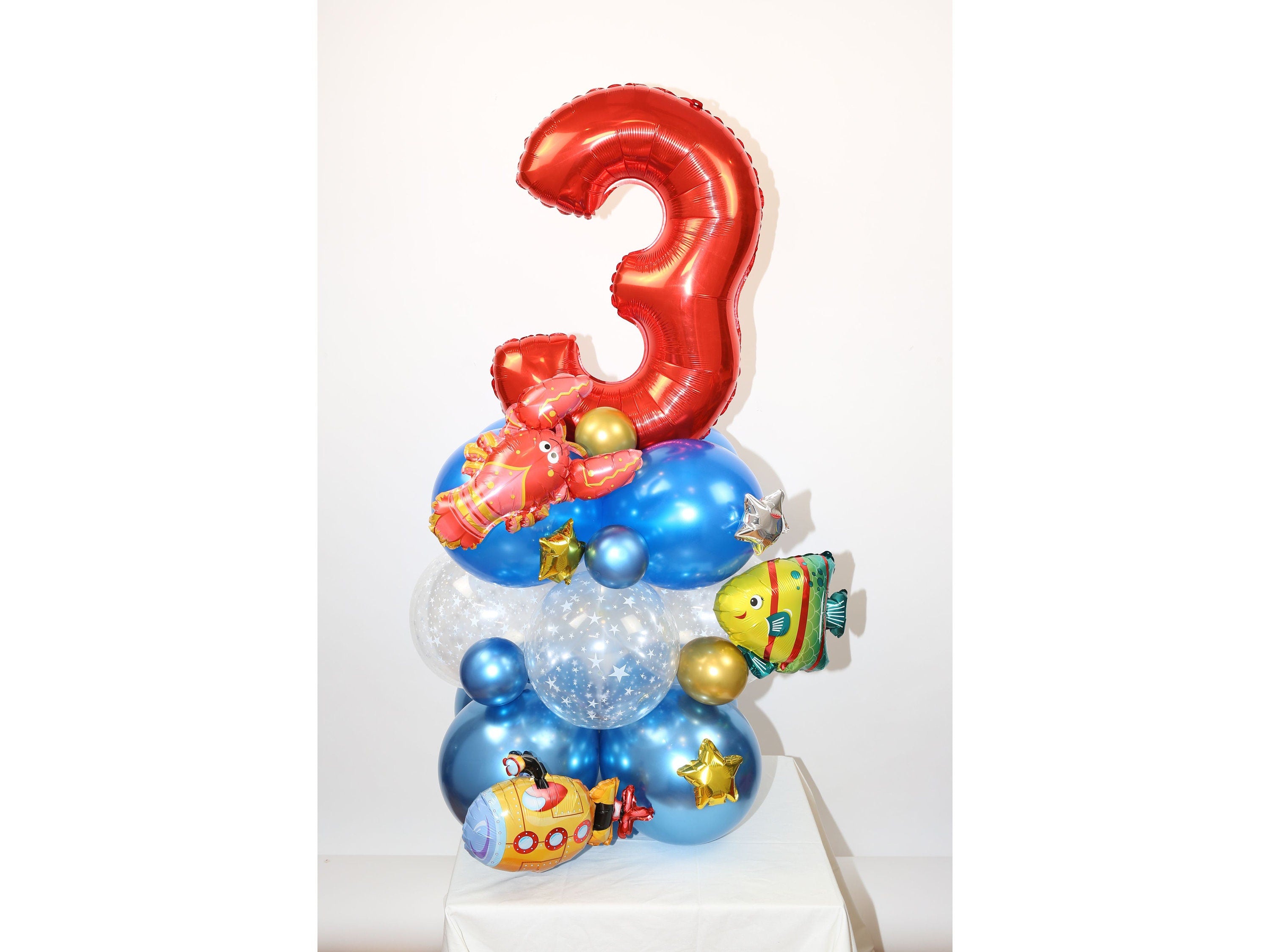 Star Birthday Party Balloons Gold Decorations - BashMint party decoration