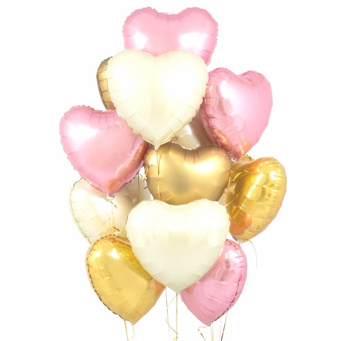 Star Bachelorette Party Balloon Banner Heart White Decorations - BashMint party decoration
