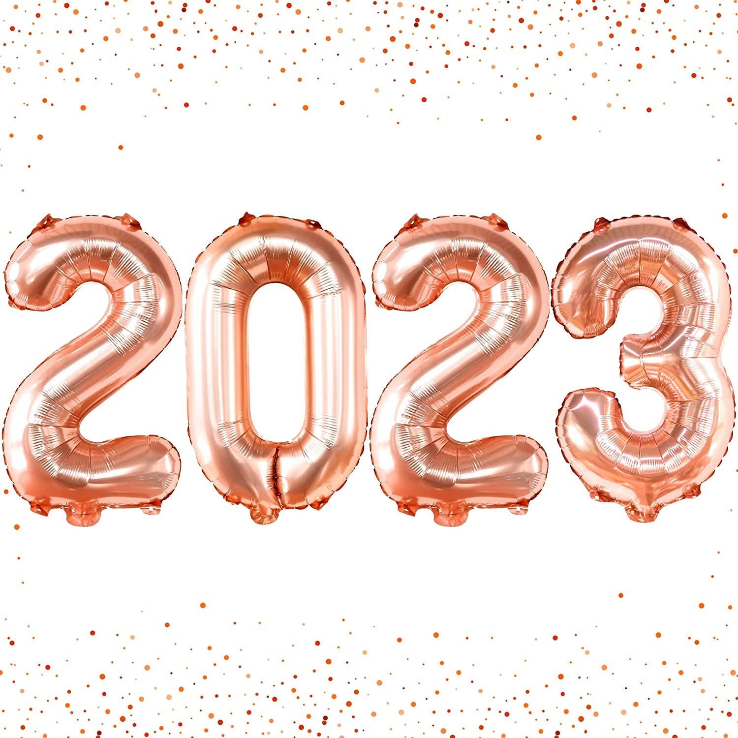 Star Graduation Balloon Banner Heart Rose Gold Decorations - BashMint party decoration