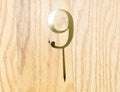9 Cake Topper | Nine | Ninth Birthday party decoration | I am nine | gold acrylic mirror | 9th decor  | decoration