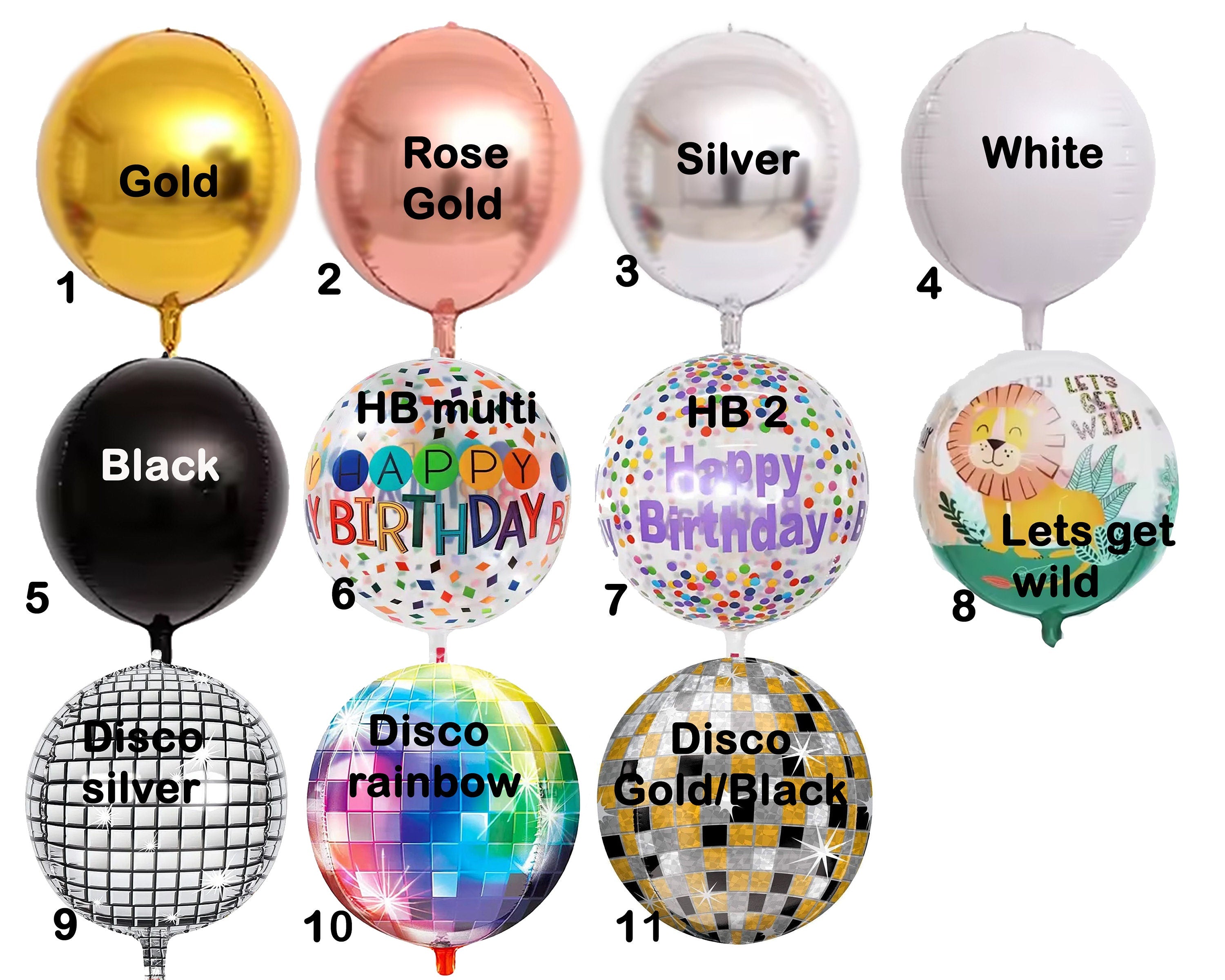 Disco Bachelorette Party Balloon Banner Number Rose Gold Decorations - BashMint party decoration