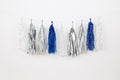 15 pcs Outer Space Tassel Garland, Two the Moon Birthday Decor, Space Baby Shower Decorations, 1st 2nd 3rd 4th Birthday Party