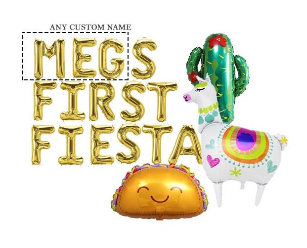 Final Fiesta Personalized Bachelorette Party Decor - Custom Fiesta Bachelorette Banner for Bride Weekend Celebration