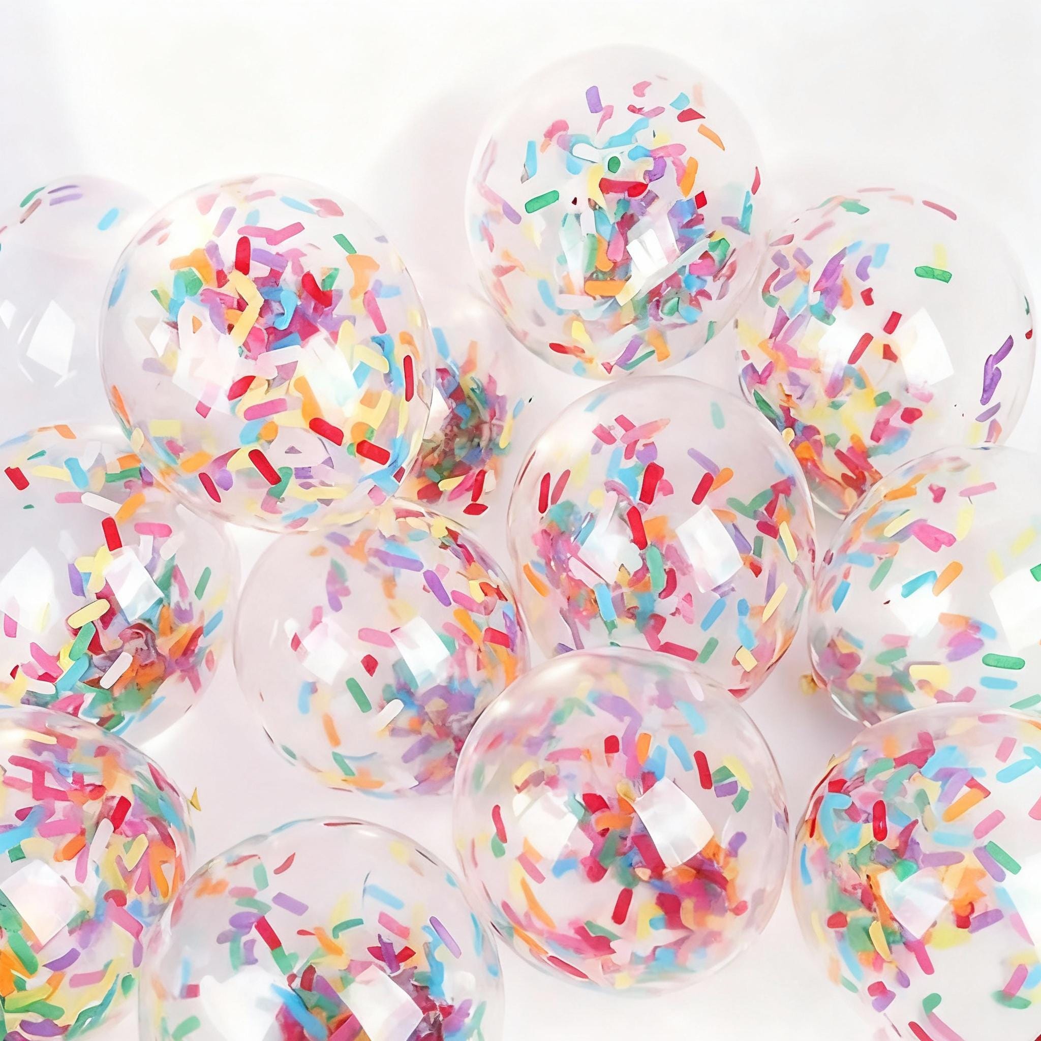 Birthday Party Balloons Number Rainbow Decorations - BashMint party decoration