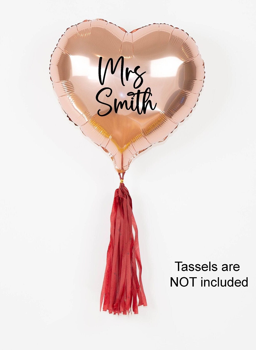 Bride Bridal Shower Party Balloons Heart Rose Gold Decorations - BashMint party decoration