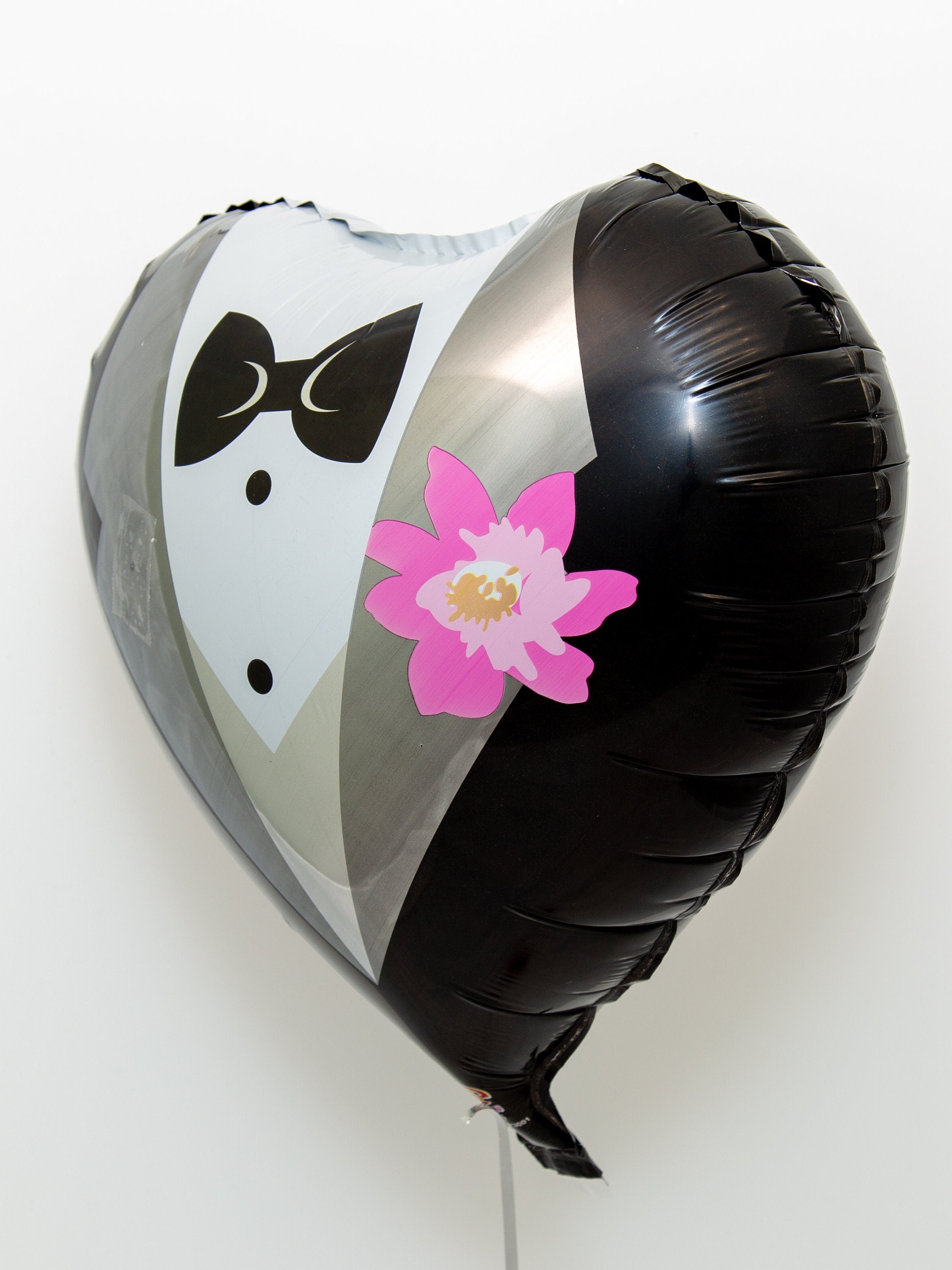Groom Valentine’s Day Party Balloons Heart Black Decorations - BashMint party decoration