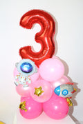 Astronaut Birthday Party Balloons Star Rose Gold Decorations - BashMint party decoration