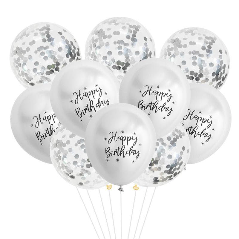 Birthday Party Balloons Number Rose Gold Decorations - BashMint party decoration