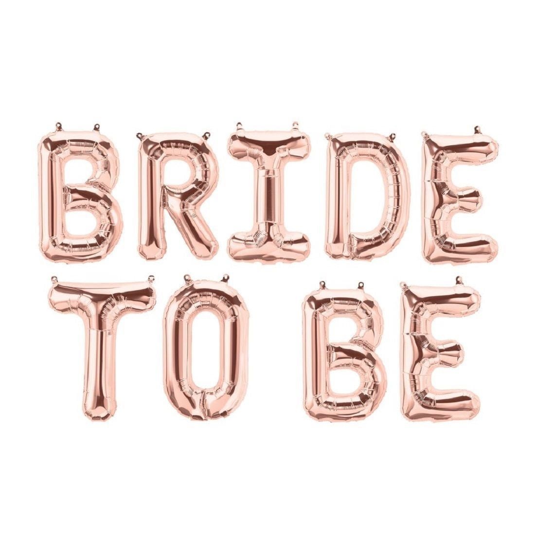 Bride Bridal Shower Balloon Banner Letter Rose Gold Decorations - BashMint party decoration