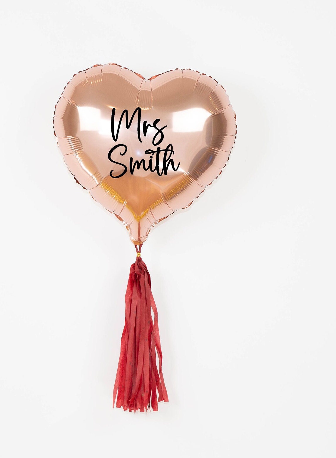 Bride Bridal Shower Party Balloons Heart Rose Gold Decorations - BashMint party decoration