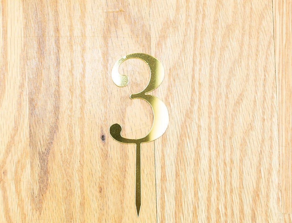 1 Cake Topper | One | First Birthday party decoration | I am one | gold acrylic mirror | 1st decor