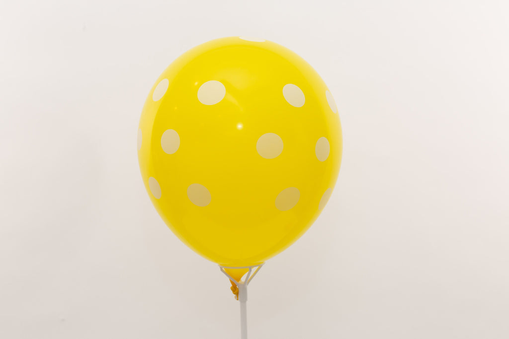 Polka Dots on Latex Letter Balloons for Sale - Birthday Decor