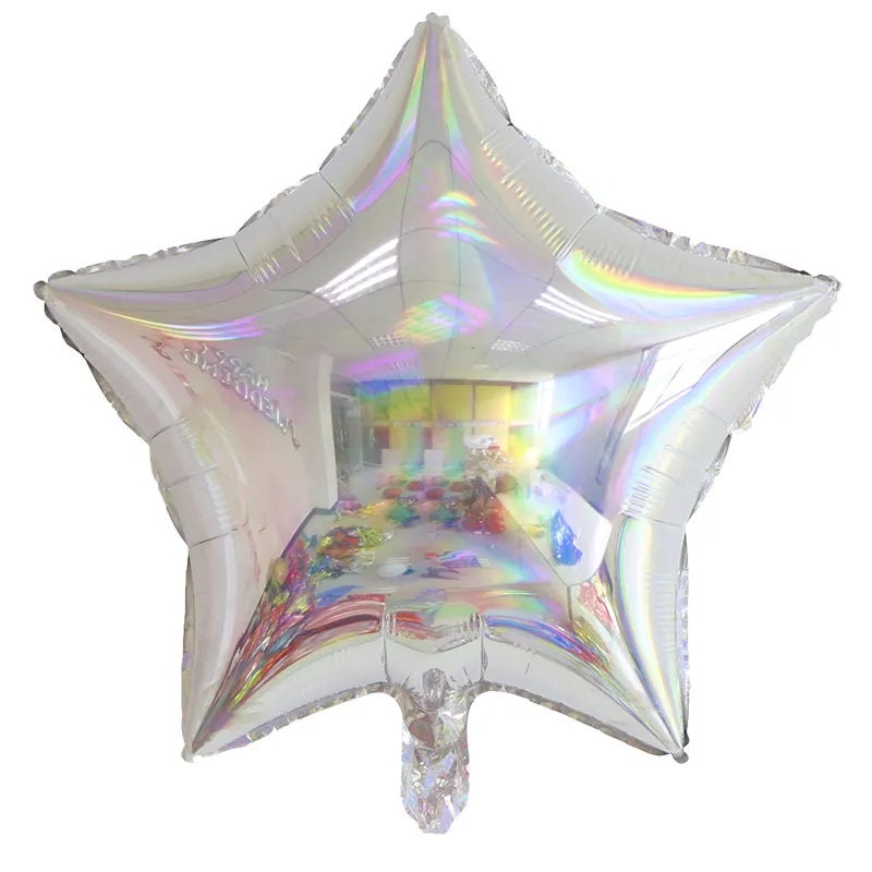 Star Birthday Balloon Banner Gold Decorations - BashMint party decoration