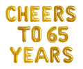 Champagne 5th Birthday Balloon Banner Letter Rose Gold Decorations - BashMint party decoration