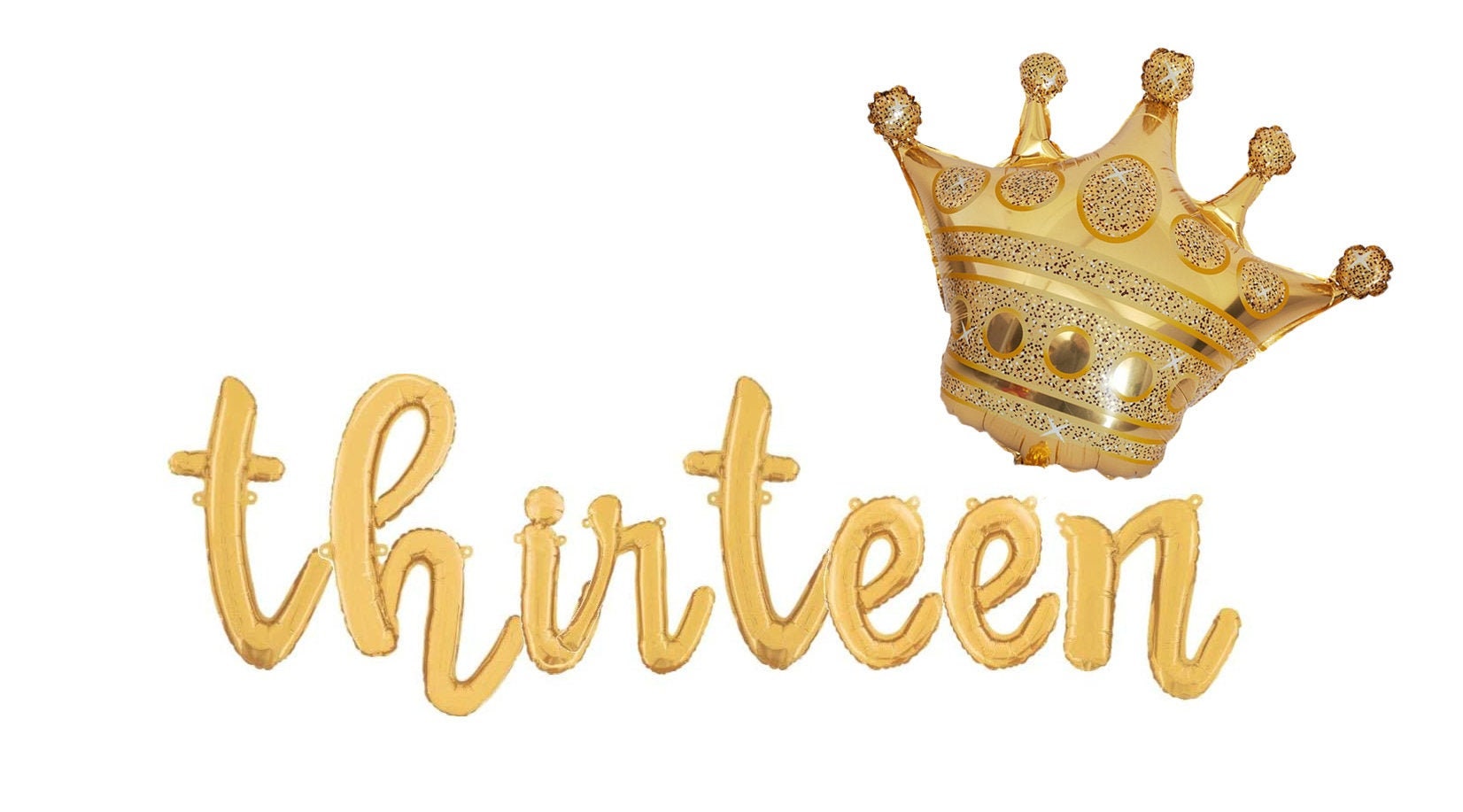 Princess Birthday Balloon Banner Number Rose Gold Decorations - BashMint party decoration