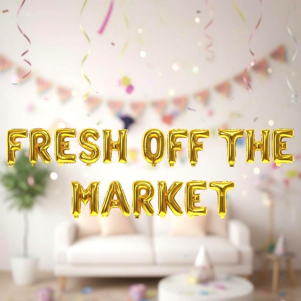Bachelorette Party Balloon Banner Number Rose Gold Decorations - BashMint party decoration