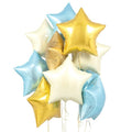 Star Birthday Party Balloons Heart White Decorations - BashMint party decoration