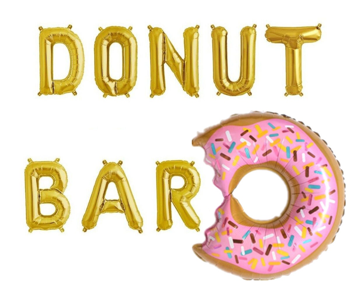 Baby Shower Balloon Banner Letter Rose Gold Decorations - BashMint party decoration