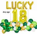St. Patrick’s Day Balloon Banner Number White Decorations - BashMint party decoration