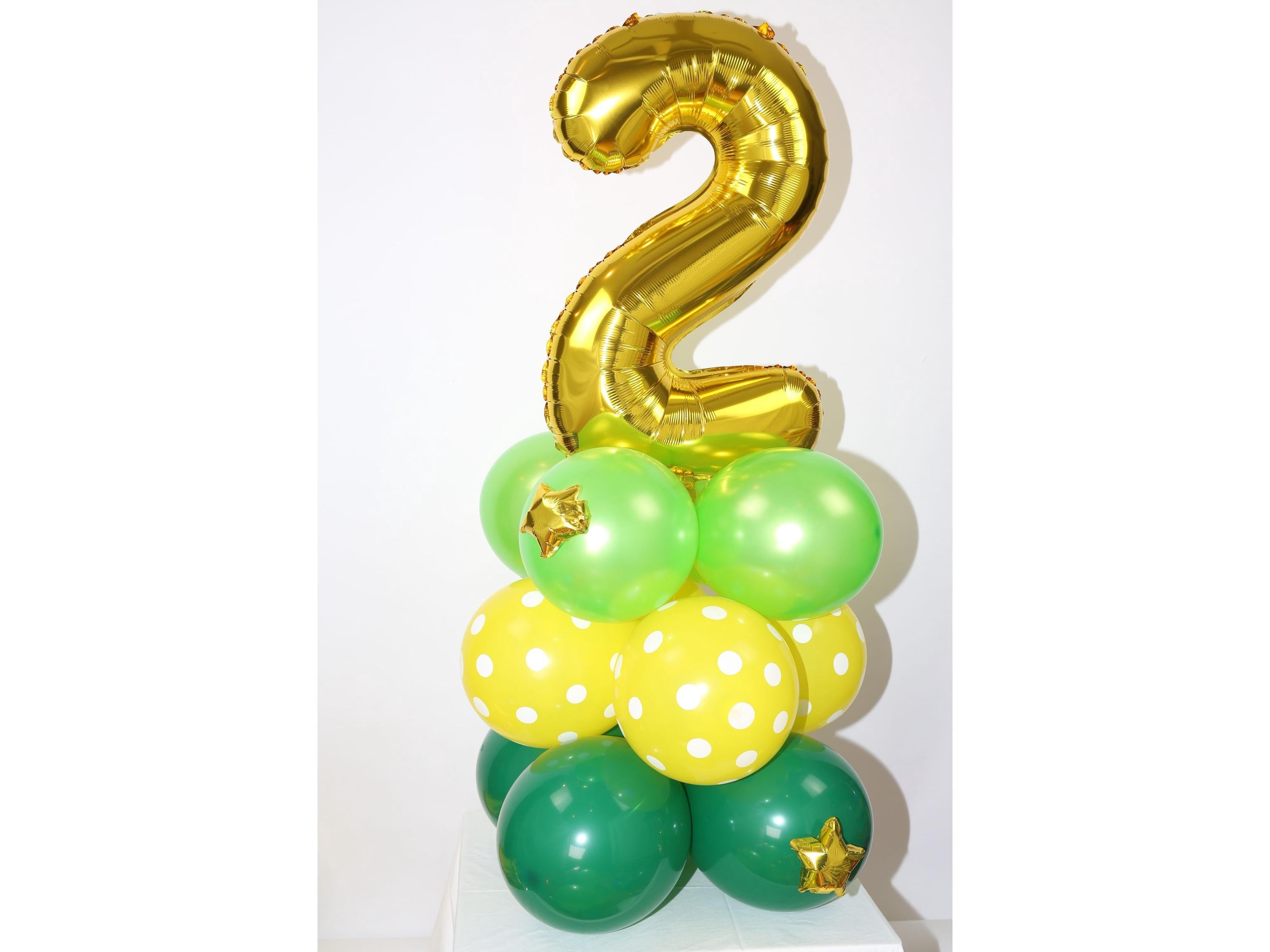 Star Birthday Balloon Banner Rose Gold Decorations - BashMint party decoration