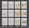 Rainbow Birthday Party Balloons Number Rose Gold Decorations - BashMint party decoration
