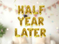 Birthday Balloon Banner Number Rose Gold Decorations - BashMint party decoration