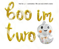Pumpkin 2nd Birthday Balloon Banner Letter Rose Gold Decorations - BashMint party decoration
