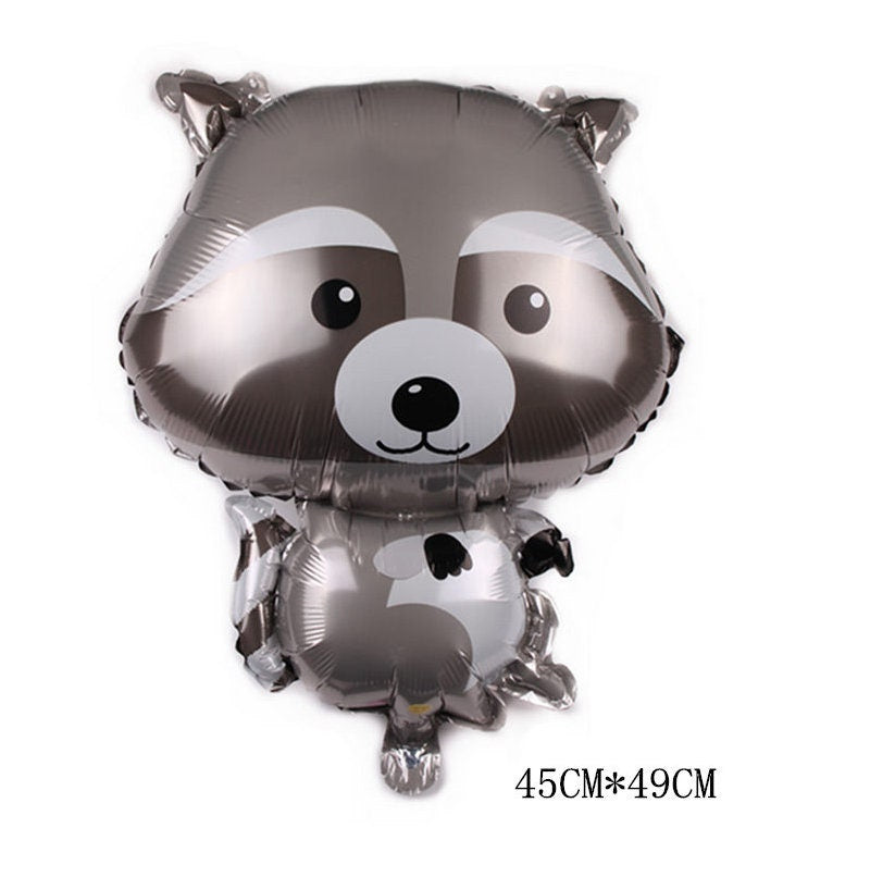 Woodland Birthday Balloon Banner Number Decorations - BashMint party decoration