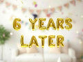 Birthday 6th Balloon Banner Number Rose Gold Decorations - BashMint party decoration