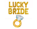 Bride Bridal Shower Balloon Banner Heart Rose Gold Decorations - BashMint party decoration