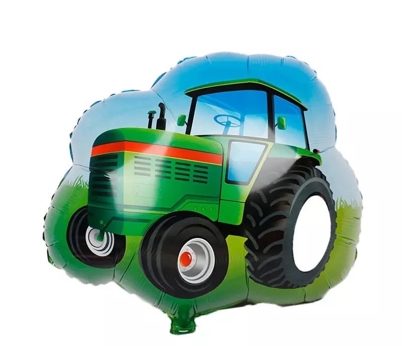 Truck Birthday Balloon Banner Tractor Decorations - BashMint party decoration