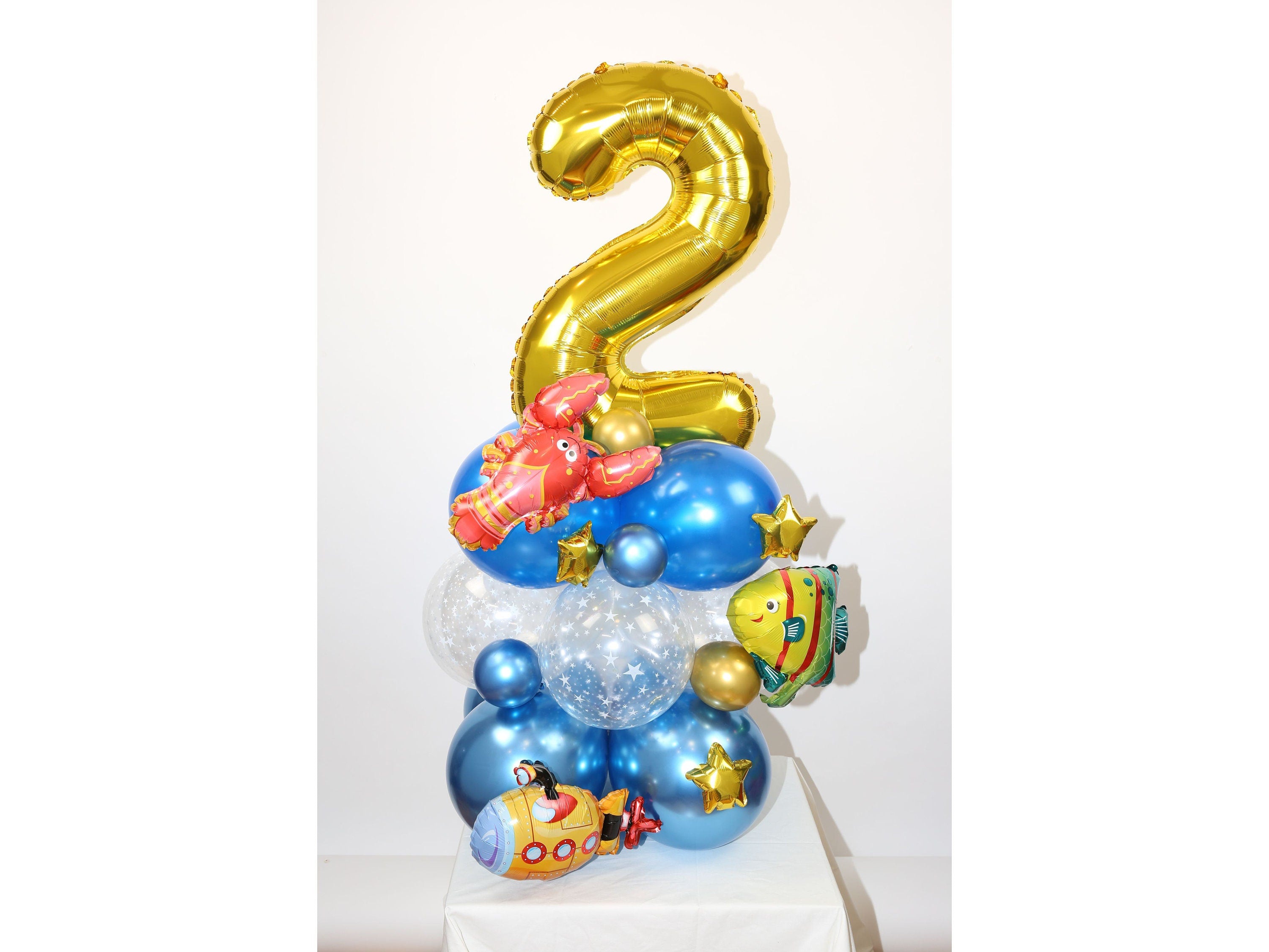 Star Birthday Party Balloons Gold Decorations - BashMint party decoration
