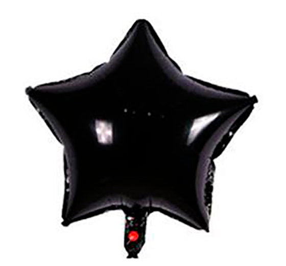 Star Birthday Balloon Banner Heart Black Decorations - BashMint party decoration