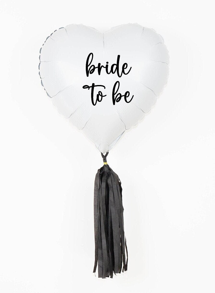 Bride Bridal Shower Party Balloons Heart Rose Gold Decorations - BashMint party decoration