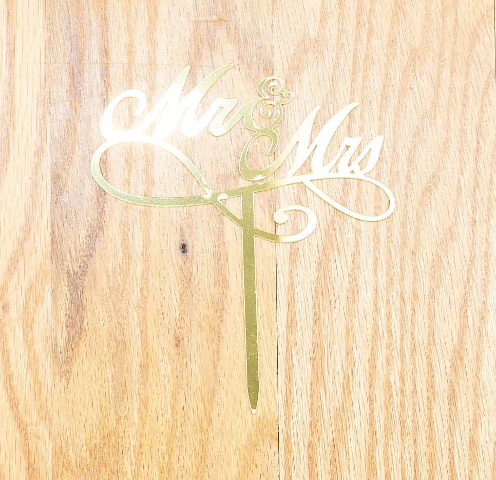 Mr and Mrs Bride to be CALLIGRAPHY Cake Topper Acrylic Engagement Party CakeTopper Smash Topper wedding cake mr & mrs Bride engaged
