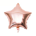 Star Thanksgiving Party Balloons Heart Rose Gold Decorations - BashMint party decoration