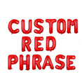 Valentine’s Day Balloon Banner Number Red Decorations - BashMint party decoration