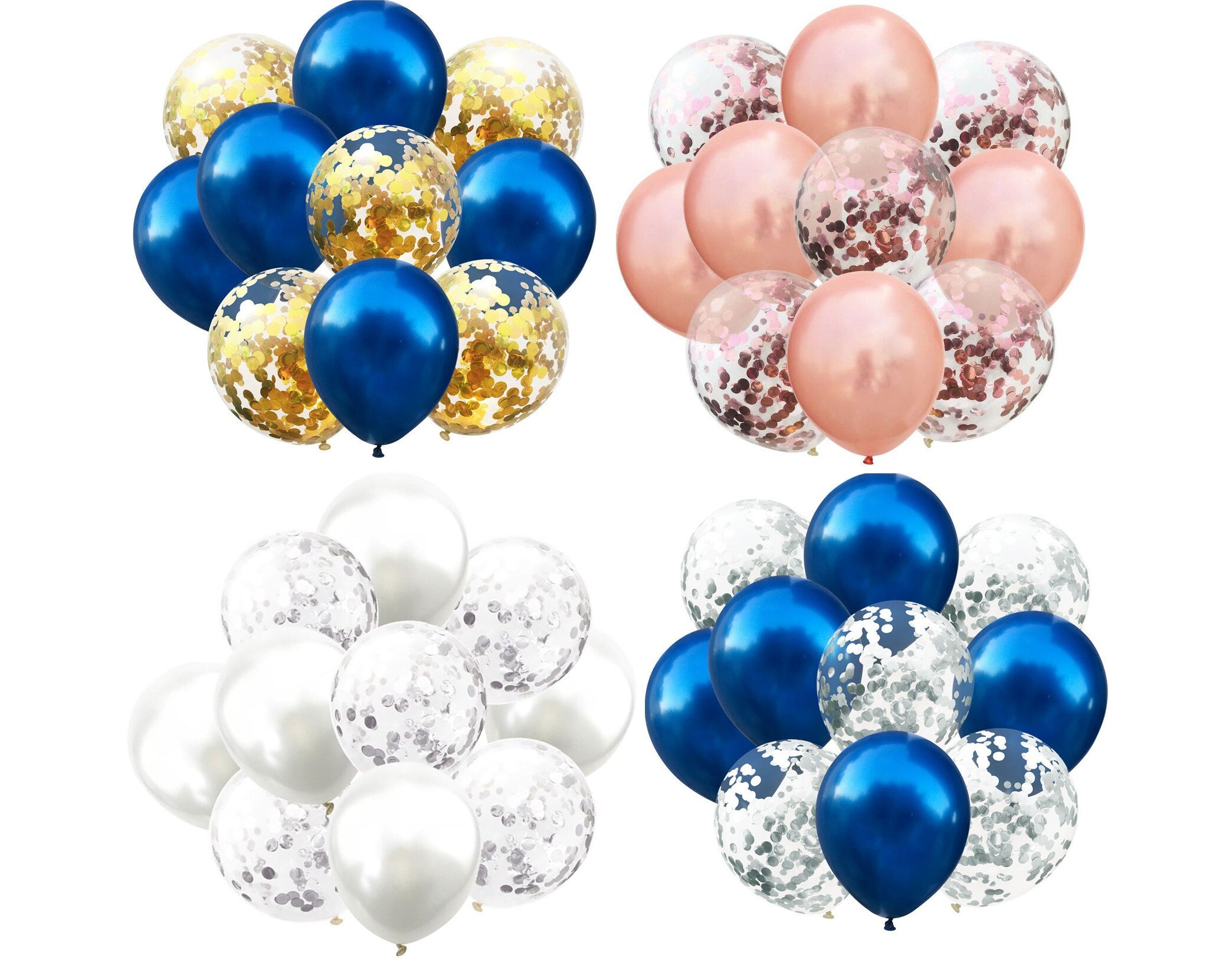 Birthday Party Balloons Number Rose Gold Decorations - BashMint party decoration