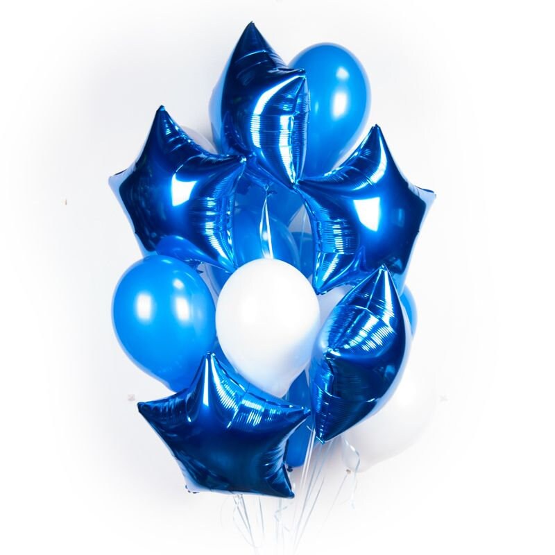 Star Birthday Party Balloons Heart Rose Gold Decorations - BashMint party decoration