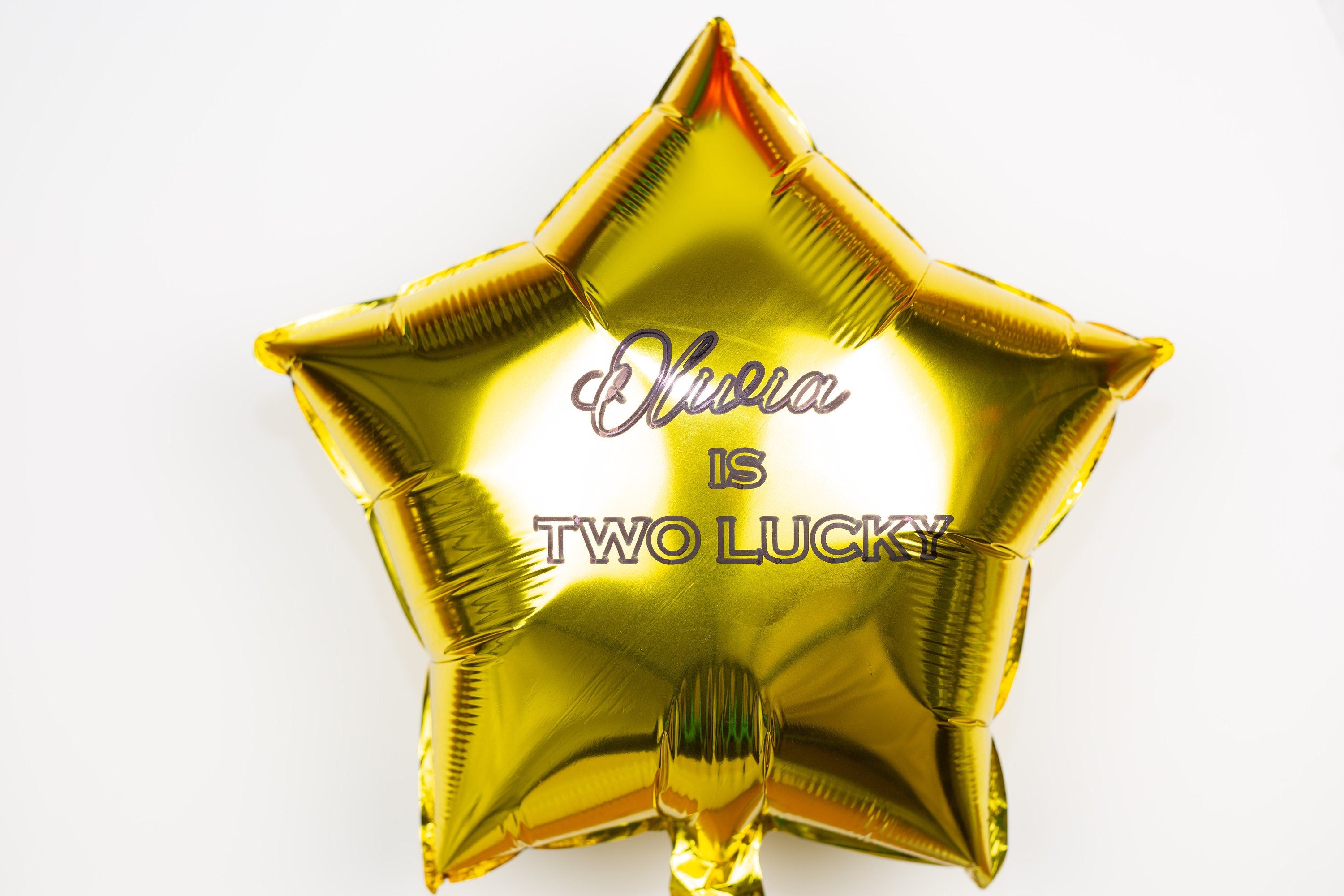 Lucky Four St. Patrick’s Day 4th Balloon Banner Heart Gold Decorations - BashMint party decoration