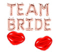 Bride Bachelorette Party Balloon Banner Heart Rose Gold Decorations - BashMint party decoration