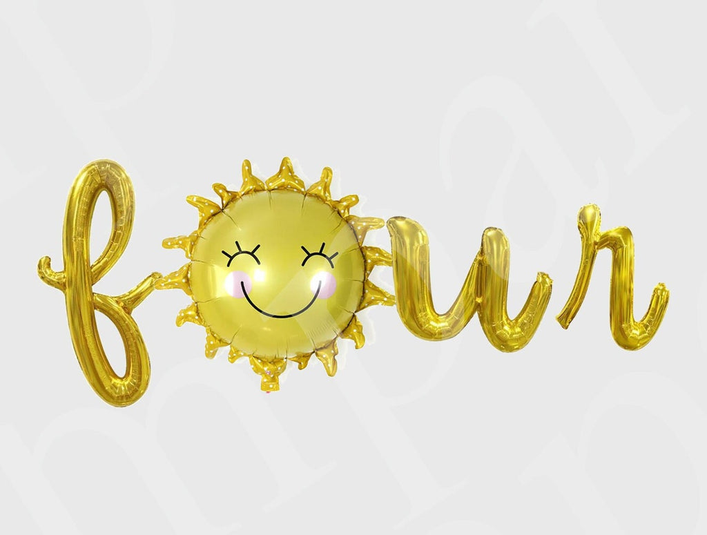 Outer Space 4th Birthday Party Balloons Letter Rose Gold Decorations - BashMint party decoration