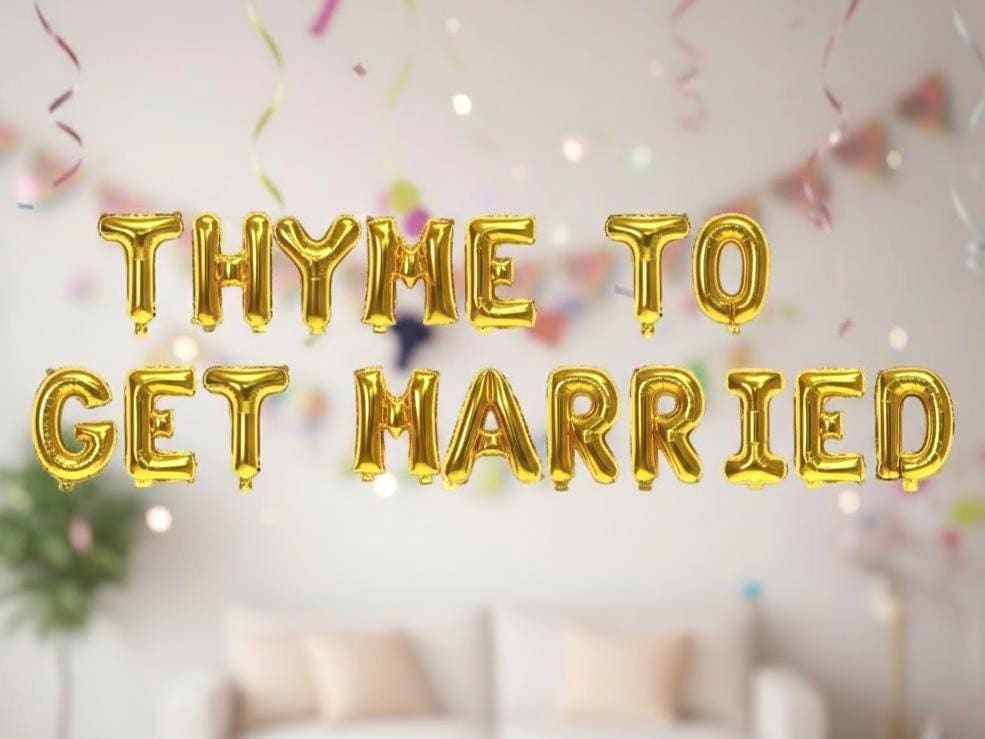 Star Bachelorette Party Balloon Banner Heart Rose Gold Decorations - BashMint party decoration
