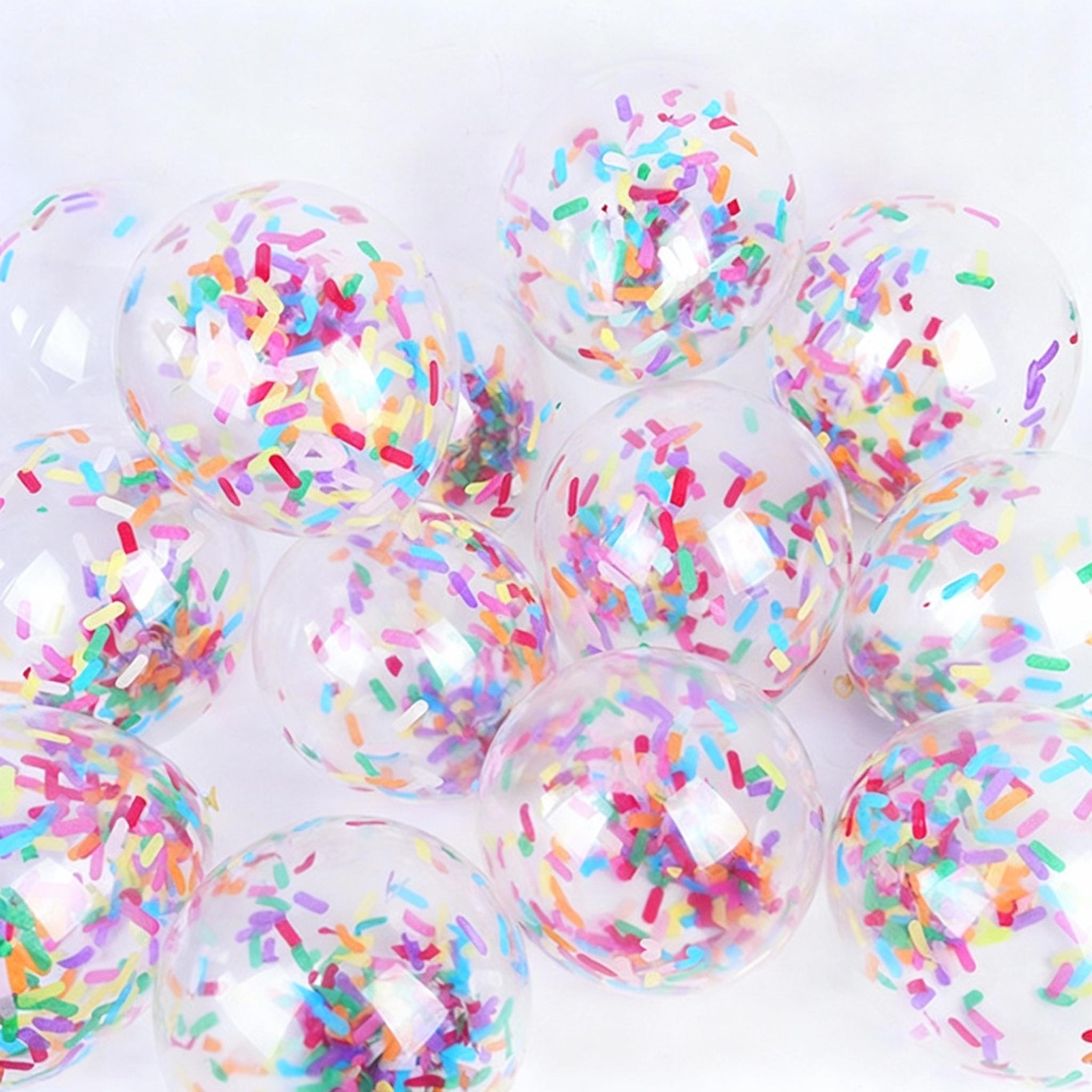 Birthday Party Balloons Number Rainbow Decorations - BashMint party decoration