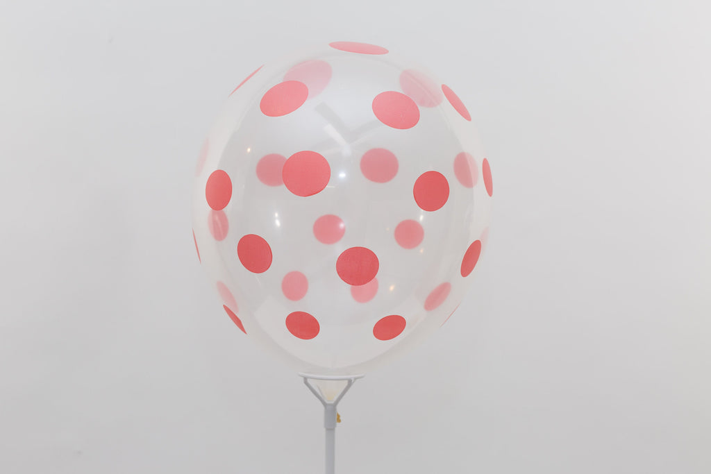 Polka Dots on Latex Letter Balloons for Sale - Birthday Decor