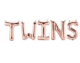 Birthday Balloon Banner Number Rose Gold Decorations - BashMint party decoration