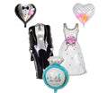 Bride Bridal Shower Party Balloons Heart Black Decorations - BashMint party decoration