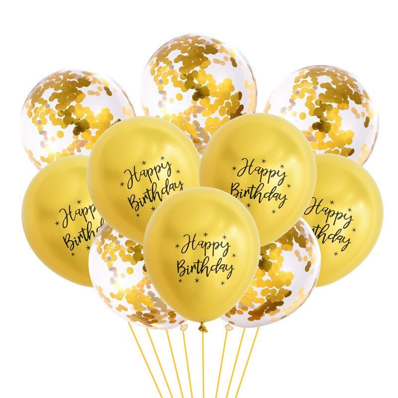 Birthday Party Balloons Number Rose Gold Decorations - BashMint party decoration