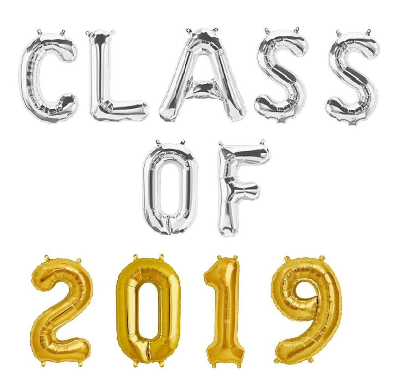 Star Graduation Balloon Banner Heart Rose Gold Decorations - BashMint party decoration